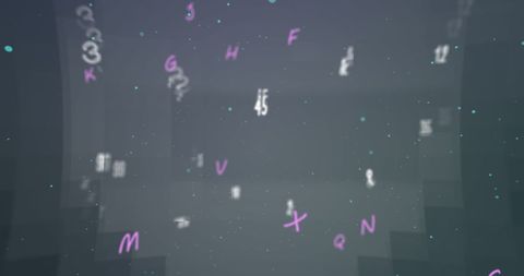 dynamic numbers and alphabets in abstract school concept - Download Free Stock Images Pikwizard.com