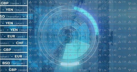 Global Stock Market Analysis with Digital Technology Integration - Download Free Stock Images Pikwizard.com