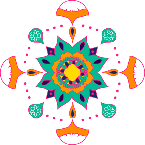 vibrant mandala design with ornamental symmetry on transparent background - Download Free Stock Videos Pikwizard.com