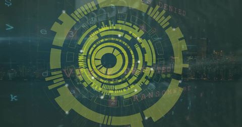 Cybersecurity Technology Background with Data Interface - Download Free Stock Images Pikwizard.com