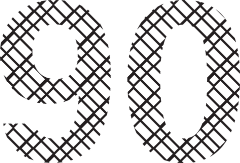 patterned black 90 on transparent background for celebrations - Download Free Stock Videos Pikwizard.com