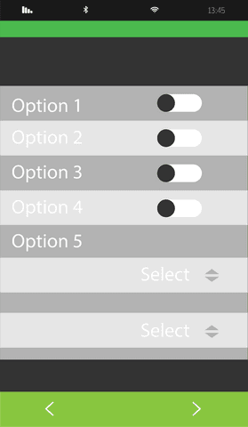 digital smartphone screen options on transparent background - Download Free Stock Videos Pikwizard.com