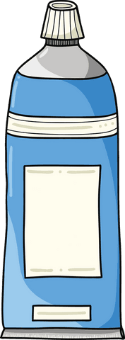 Transparent PNG of Blue Toothpaste Tube Illustration for Hygiene - Download Free Stock Videos Pikwizard.com