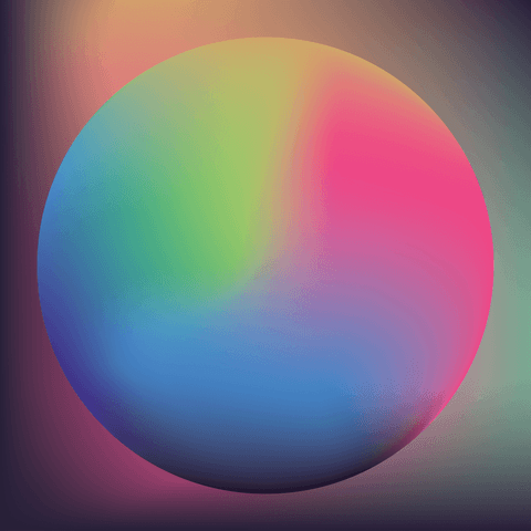 abstract gradient sphere on transparent background - Download Free Stock Videos Pikwizard.com