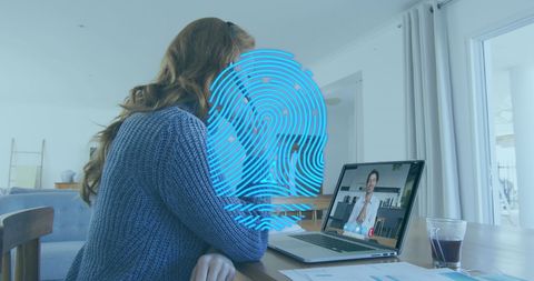Innovative biometric security in virtual meetings