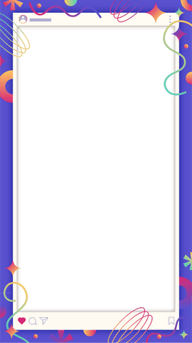 Colorful Instagram Story Mockup with Transparent Background - Download Free Stock Videos Pikwizard.com