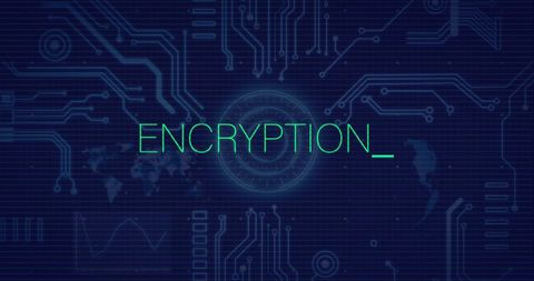 Digital Encryption Concept with Circuit Board and Global Data - Download Free Stock Images Pikwizard.com