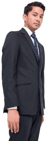 Confident Young Businessman Standing Isolated Transparent - Download Free Stock Videos Pikwizard.com