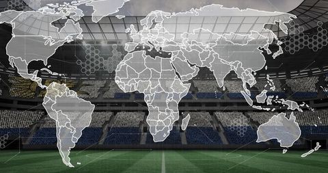 Global Connectivity Mapping in Modern Sports Stadium