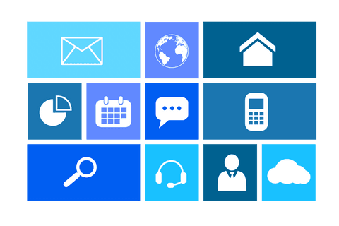 Digital Interface with Technology Icons on Transparent Background - Download Free Stock Videos Pikwizard.com
