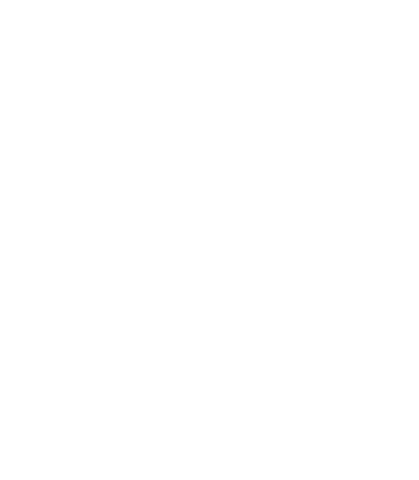 Tribal horned skull silhouette design on transparent background
