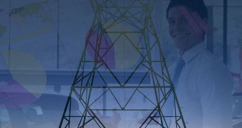 Network Infrastructure Across Urban Landscape