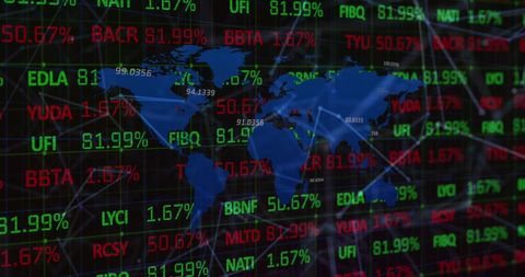 Global Financial Data with Virtual Connections - Download Free Stock Images Pikwizard.com