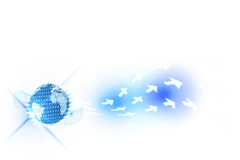 digital globe with flowing arrows on transparent background - Download Free Stock Videos Pikwizard.com