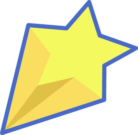 abstract transparent 3d star icon with blue border - Download Free Stock Videos Pikwizard.com
