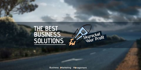 skyrocket your profit with effective business solutions - Download Free Stock Templates Pikwizard.com
