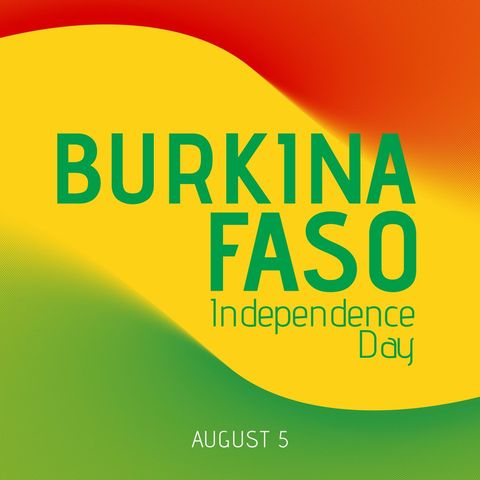 Burkina Faso Independence Day Celebration Banner Vector Design - Download Free Stock Templates Pikwizard.com