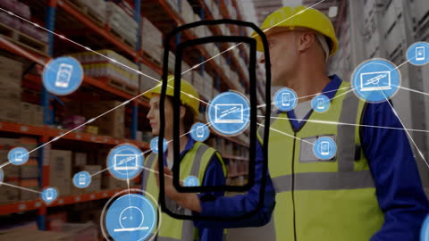 Connected Warehouse Workers Using Smart Technology
