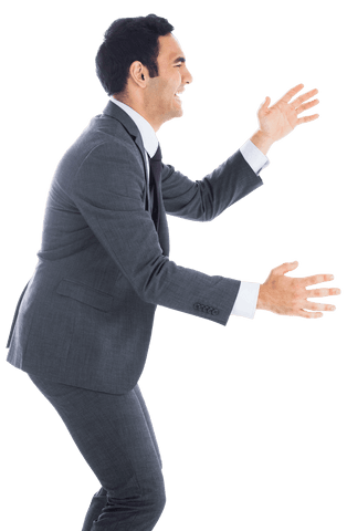 transparent png of emotional businessman reacting - Download Free Stock Videos Pikwizard.com