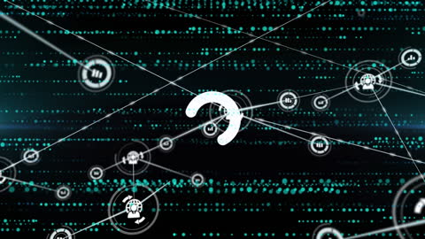 Animated Network Connections with Digital Communication Technology