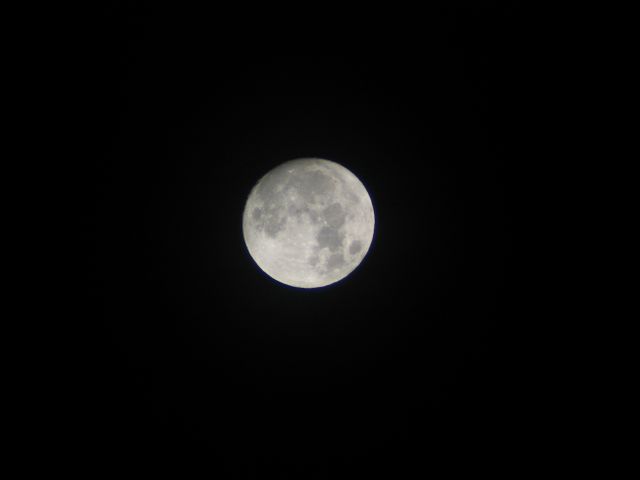Bright Full Moon in Black Night Sky - Download Free Stock Photos Pikwizard.com