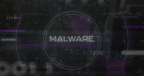 Digital Malware Concept with Binary Code and Hologram - Download Free Stock Images Pikwizard.com