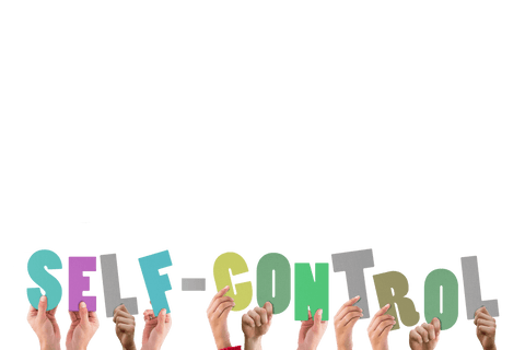 Hands Holding Colorful Self-Control Letters on Transparent Background - Download Free Stock Videos Pikwizard.com