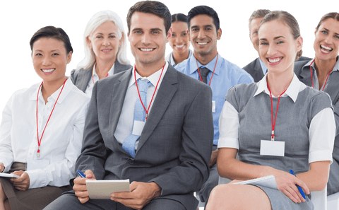 Transparent Businesspeople Team Attending Meeting Smiling and Engaged - Download Free Stock Videos Pikwizard.com