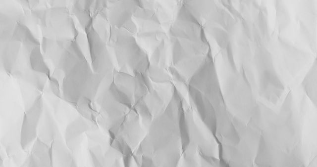 Crinkled Paper Texture Background in White - Download Free Stock Images Pikwizard.com