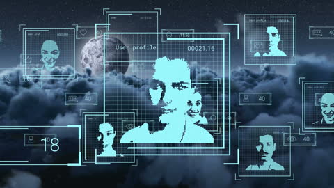 Virtual Profiles and Social Networks Overlaying Clouds