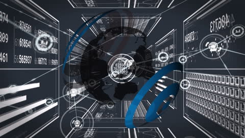 Futuristic Digital Earth with Global Data Networks