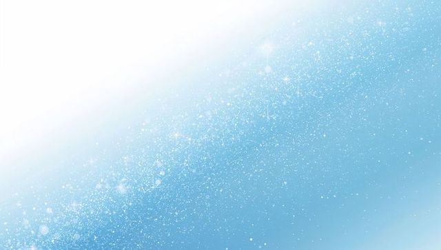 Diagonal Blue Sparkle Gradient Background Featuring Luminous Bokeh, Glitter and Soft Glow