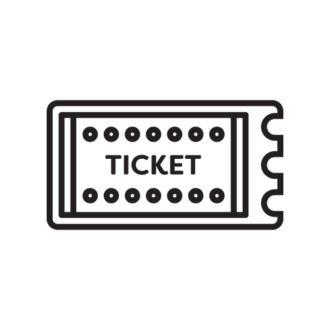 transparent vector icon of admission ticket for events - Download Free Stock Videos Pikwizard.com
