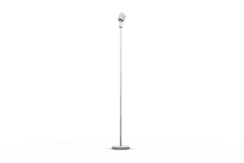 isolated microphone stand on transparent background for music events - Download Free Stock Videos Pikwizard.com