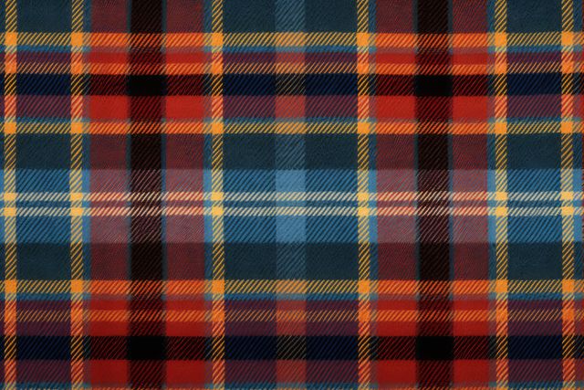Brightly Colored Plaid Pattern Background with Red, Blue and Yellow Stripes - Download Free Stock Images Pikwizard.com