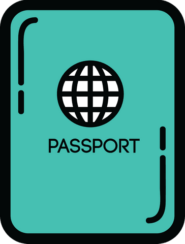 Digital Passport Graphic with Globe on Transparent Background for Travel Design - Download Free Stock Videos Pikwizard.com