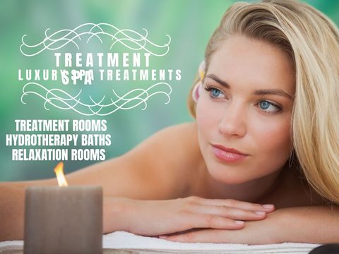 serene woman enjoying luxury spa treatment for relaxation - Download Free Stock Templates Pikwizard.com