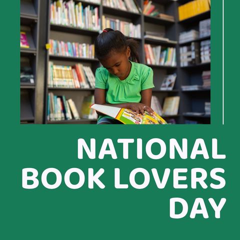 Celebrating National Book Lovers Day at the Library - Download Free Stock Templates Pikwizard.com