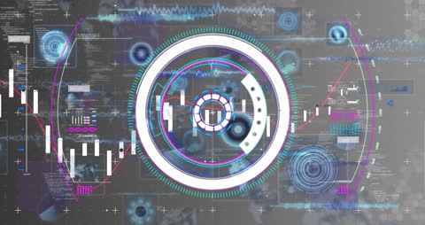 Cyber Technology with Futuristic Data Processing and Scanning Interface