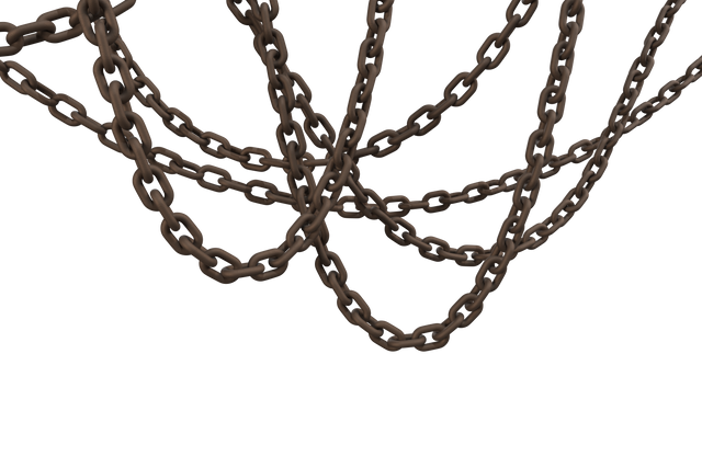 Transparent 3D Linked Metallic Chains Hanging Overlapping Layers - Download Free Stock Videos Pikwizard.com