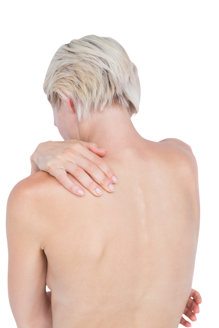 Woman With Neck Pain Transparent Background - Download Free Stock Videos Pikwizard.com