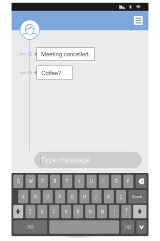 digital chat message notification on transparent background - Download Free Stock Videos Pikwizard.com
