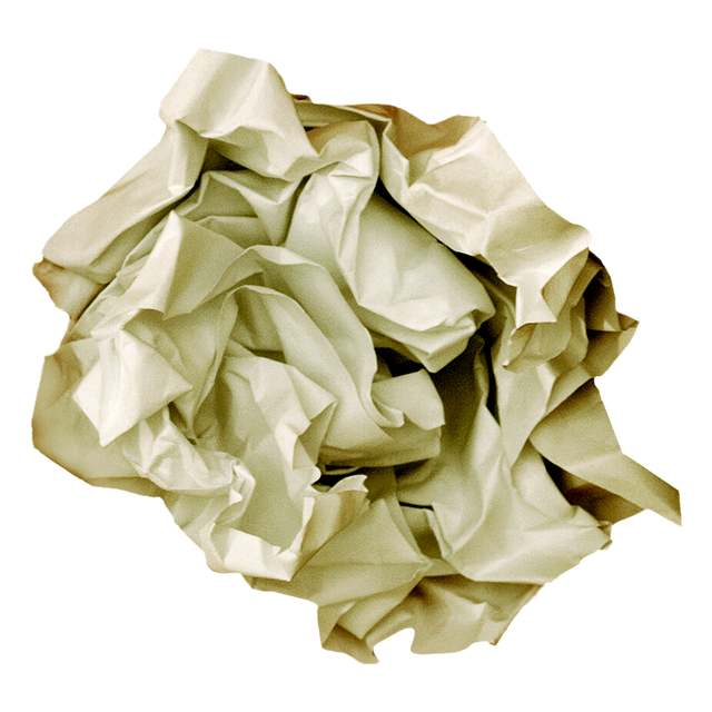 Crumpled White Paper on Transparent Background - Download Free Stock Videos Pikwizard.com