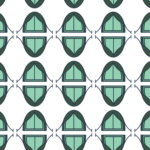 Green Tents Seamless Pattern Vector on Transparent Background - Download Free Stock Videos Pikwizard.com