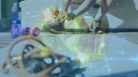 Fitness Tracking Technology with Shoe-Tying Motion