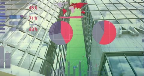 Data Analytics Conceptualized with Modern Architecture and Global Maps