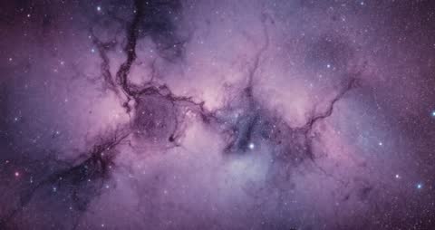 Mysteries of Outer Space: A Journey Through a Glowing Deep-Space Nebula