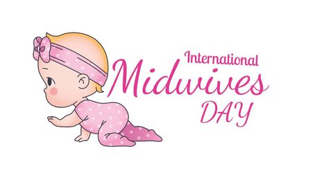 International Midwives Day Baby Celebration Card Design - Download Free Stock Images Pikwizard.com