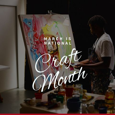 national craft month celebration with african american artist - Download Free Stock Templates Pikwizard.com