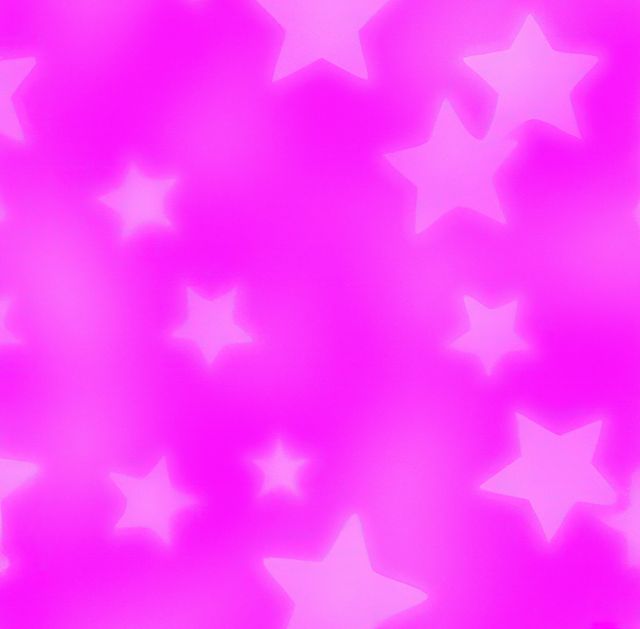 Image of multiple bright pink stars on dark pink background. Star, colour and pattern concept.